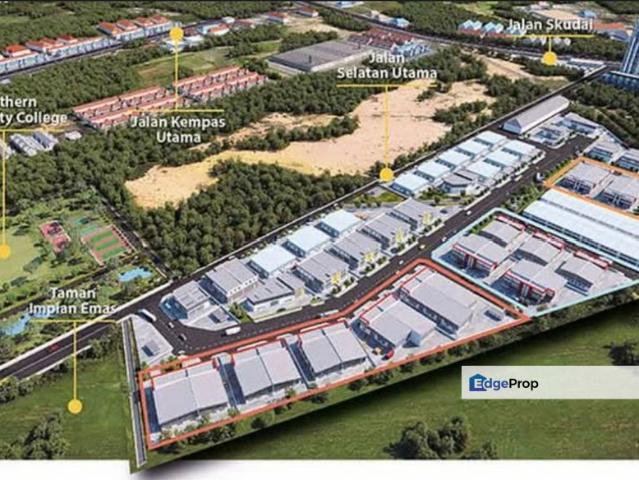 Warehouse for sale in Johore Bahru, Johor