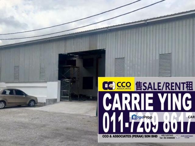 Warehouse for rent in Perak, Tanjong Ipoh