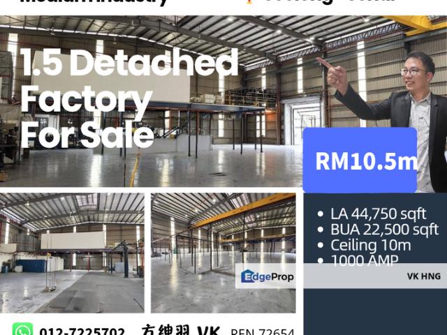 Warehouse for sale in Seelong, Johor