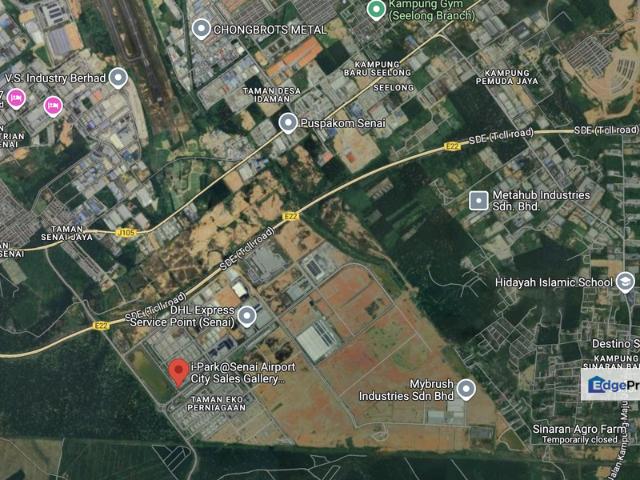 Warehouse for sale in Seelong, Johor