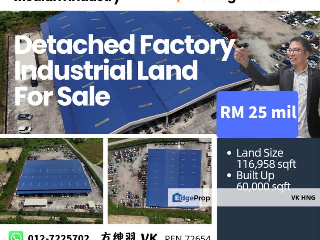 Warehouse for sale in Seelong, Johor