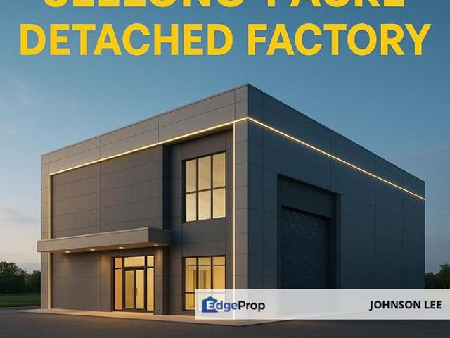 Warehouse for sale in Seelong, Johor