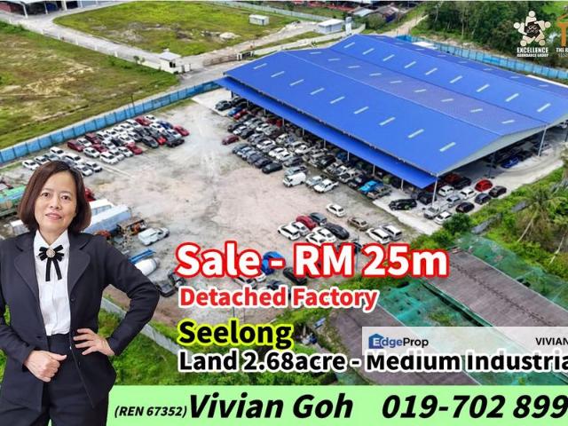 Warehouse for sale in Seelong, Johor
