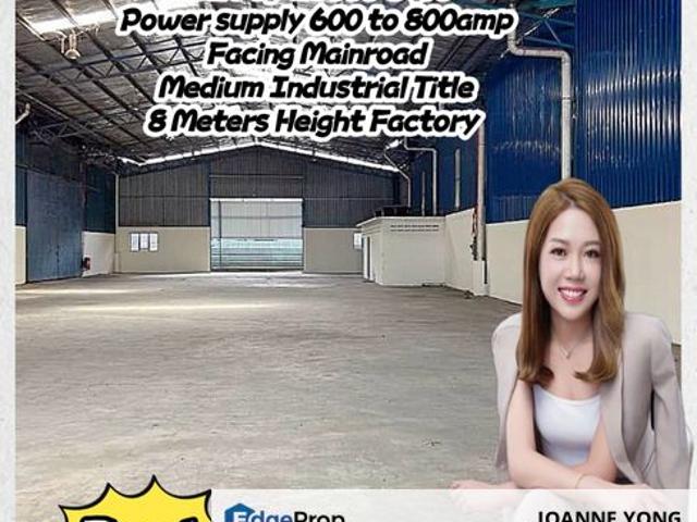 Warehouse for rent in Seelong, Johor