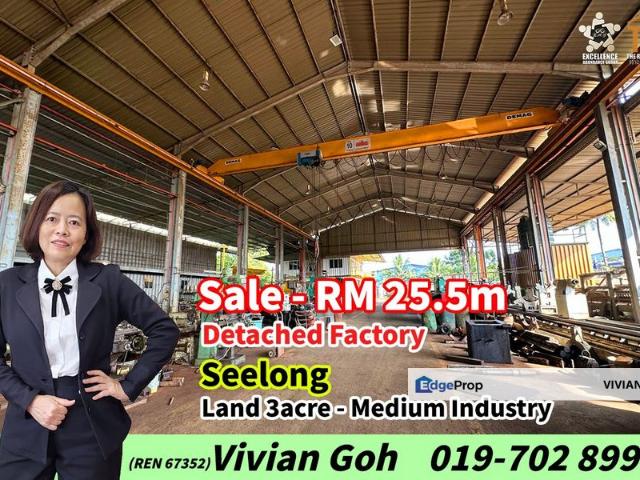 Warehouse for sale in Seelong, Johor