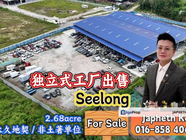 Warehouse for sale in Seelong, Johor