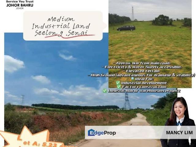 Warehouse for sale in Seelong, Kulai