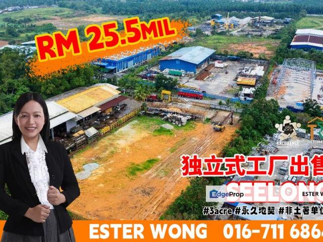 Warehouse for sale in Seelong, Johor