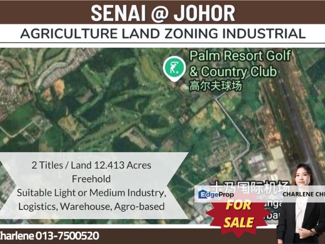 Warehouse for sale in Seelong, Johor