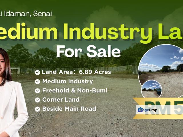Warehouse for sale in Seelong, Johor