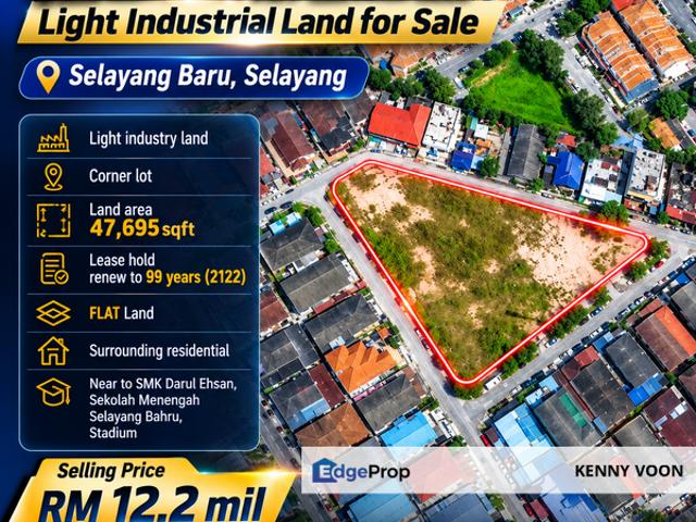 Warehouse for sale in Selayang, Selangor