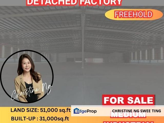 Warehouse for sale in Kulai, Johor