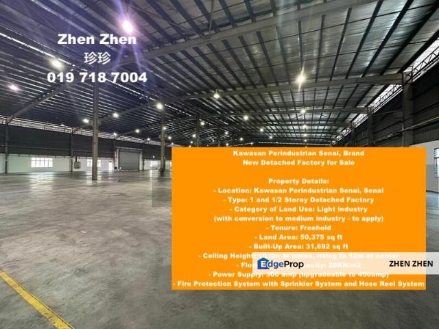 Warehouse for sale in Kulai, Johor