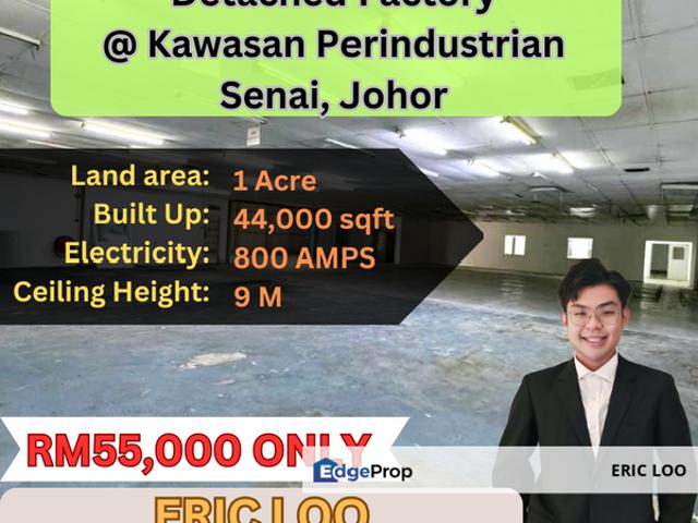 Warehouse for rent in Kulai, Johor