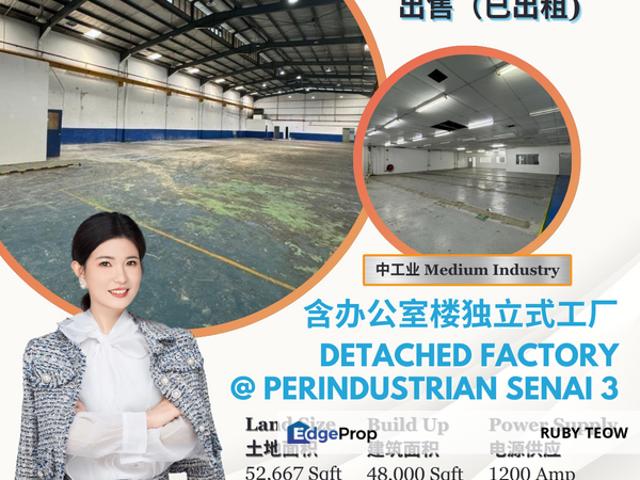Warehouse for sale in Kulai, Johor