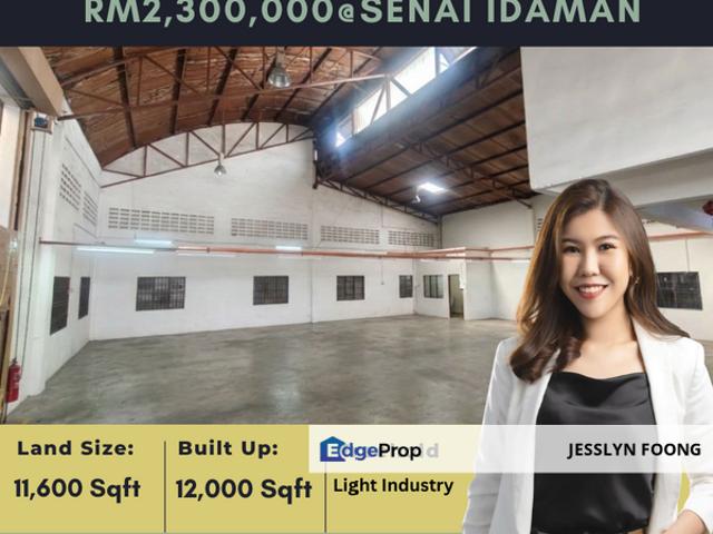 Warehouse for sale in Kulai, Johor