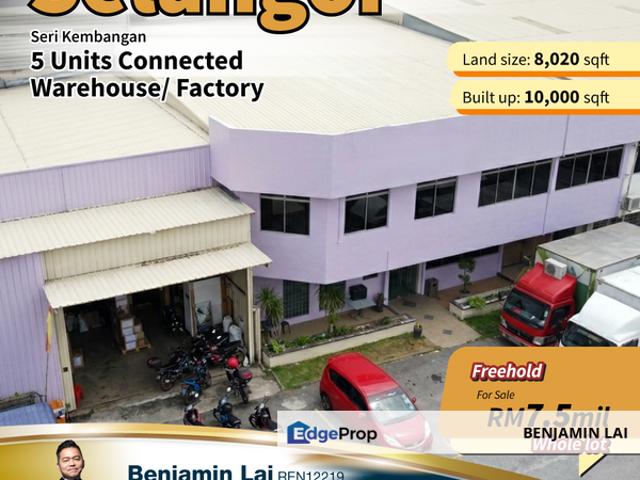 Warehouse for sale in Petaling, Subang Jaya
