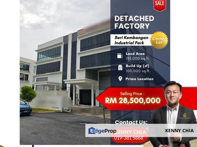 Warehouse for sale in Petaling, Subang Jaya