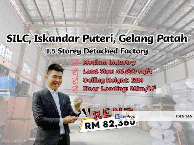 Warehouse for rent in Bukit Ledang, Johor