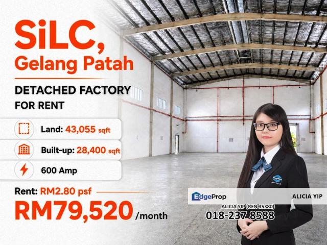 Warehouse for rent in Bukit Ledang, Johor