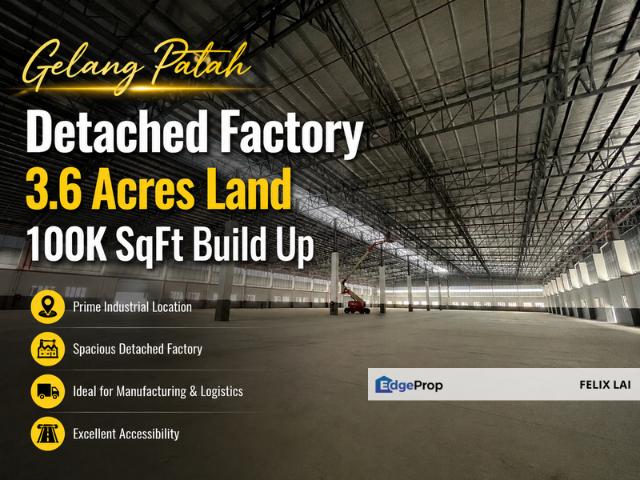 Warehouse for rent in Bukit Ledang, Johor