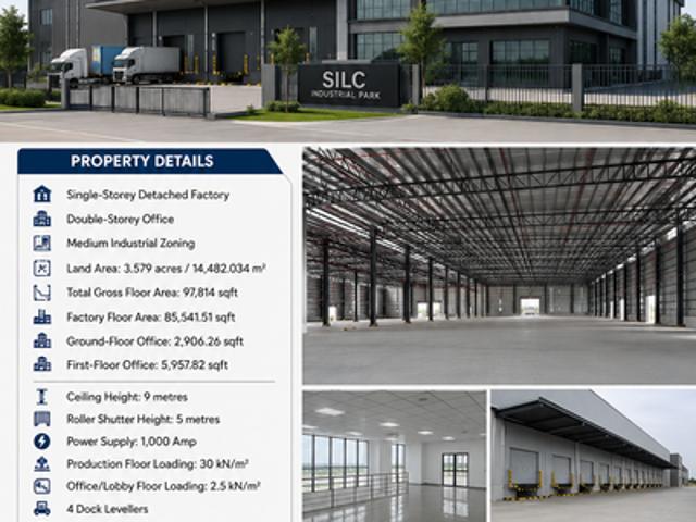 Warehouse for rent in Bukit Ledang, Johor