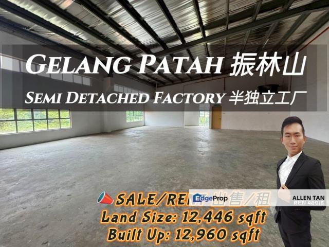 Warehouse for rent in Bukit Ledang, Johor
