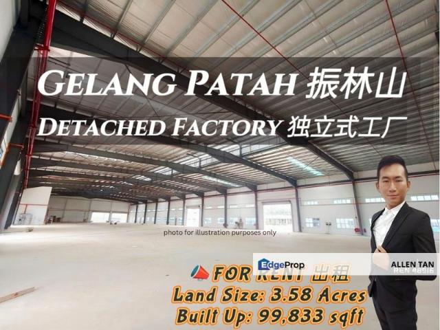 Warehouse for rent in Bukit Ledang, Johor