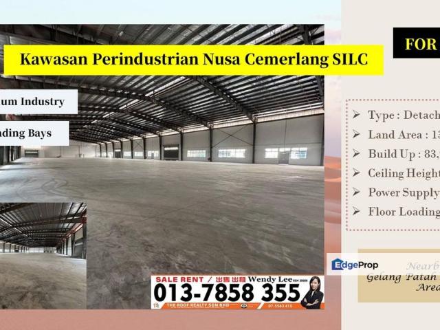 Warehouse for rent in Bukit Ledang, Johor