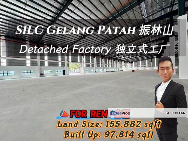 Warehouse for rent in Southern Industrial and Logistics Clusters, Iskandar Puteri