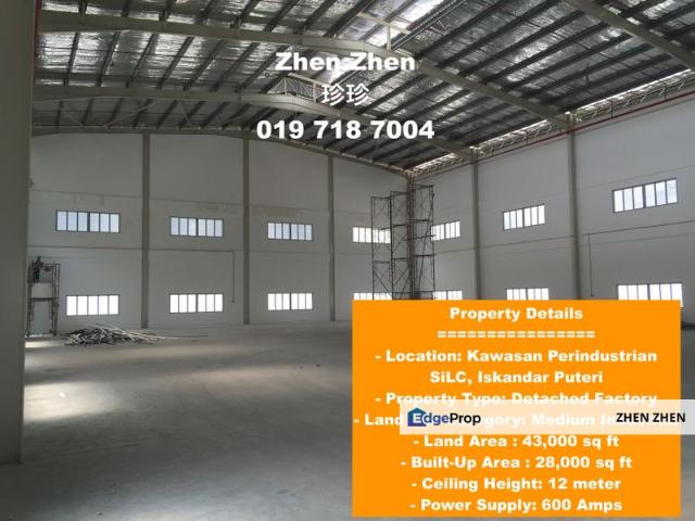 Warehouse for rent in Bukit Ledang, Johor