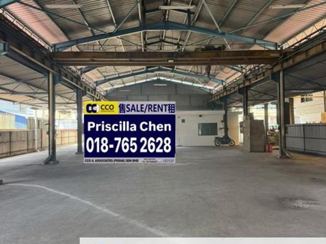 Warehouse for rent in Perak, Tanjong Ipoh