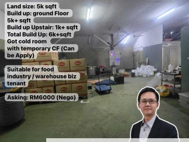 Warehouse for rent in Port Klang, Selangor