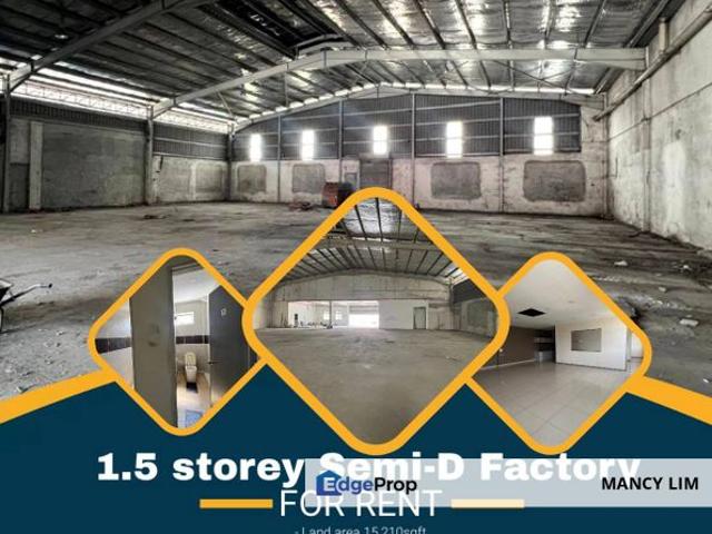 Warehouse for rent in Johore Bahru, Johor