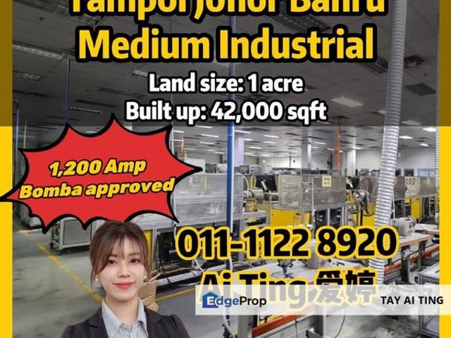 Warehouse for sale in Johore Bahru, Johor