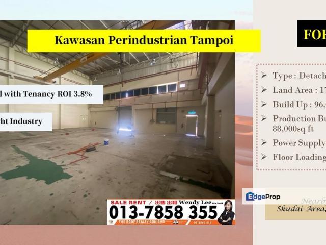Warehouse for sale in Johore Bahru, Johor