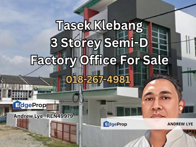 Warehouse for sale in Perak, Tanjong Ipoh