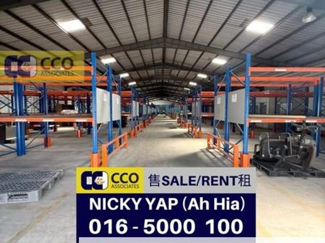 Warehouse for rent in Perak, Tanjong Ipoh