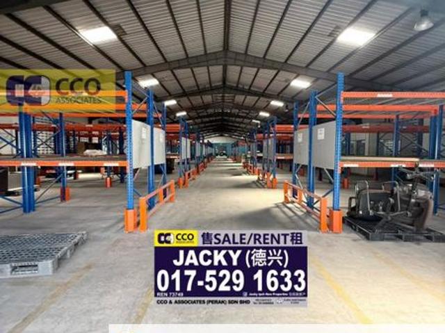 Warehouse for rent in Perak, Tanjong Ipoh