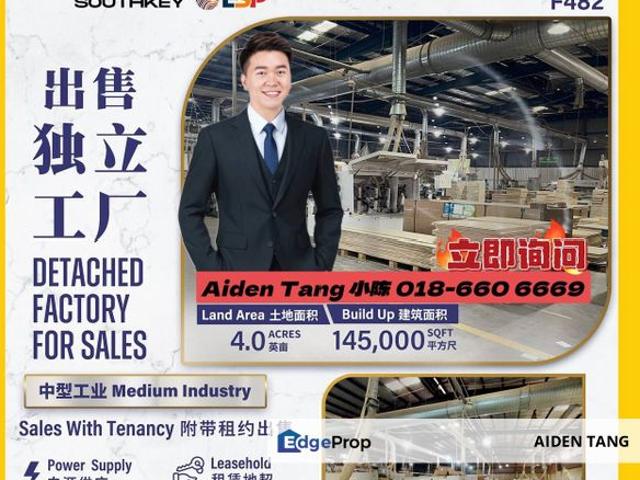 Warehouse for sale in Johore Bahru, Johor