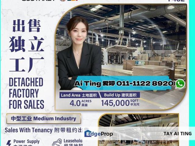 Warehouse for sale in Johore Bahru, Johor
