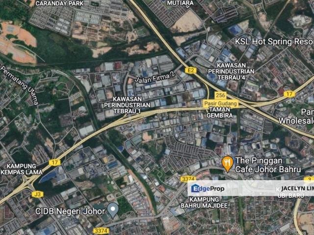 Warehouse for rent in Tebrau, Johor