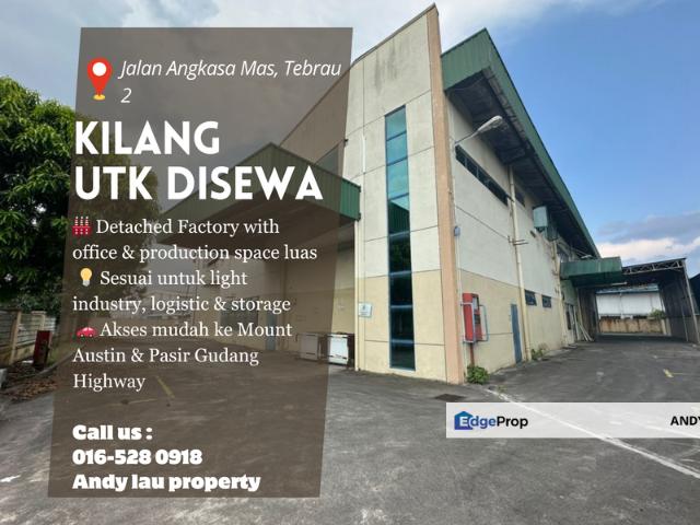 Warehouse for sale in Johore Bahru, Johor