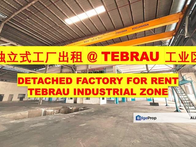 Warehouse for rent in Tebrau, Johor