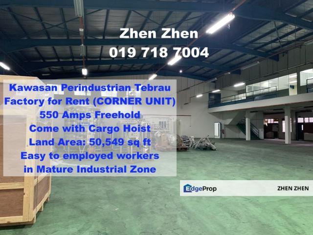 Warehouse for rent in Johore Bahru, Johor