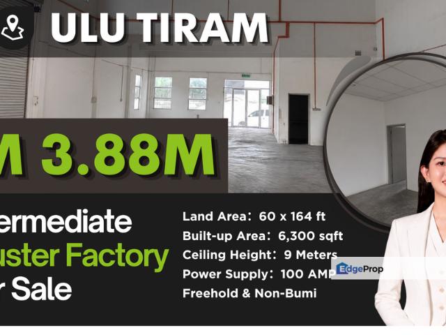 Warehouse for sale in Ulu Tiram, Johor
