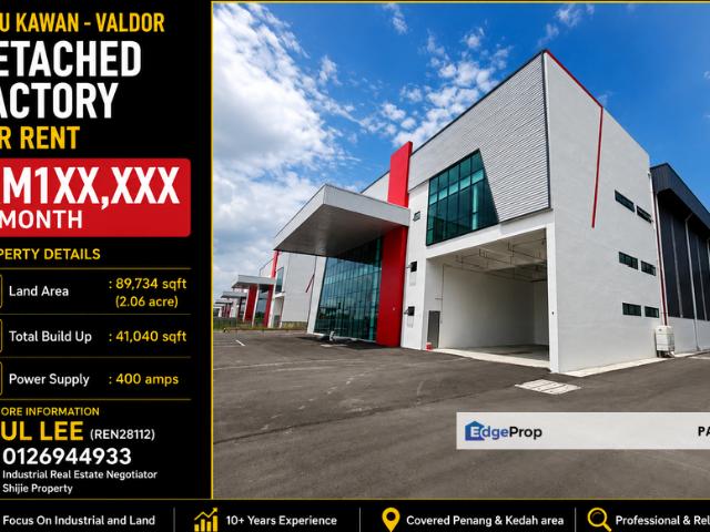 Warehouse for rent in Wellesley, Penang
