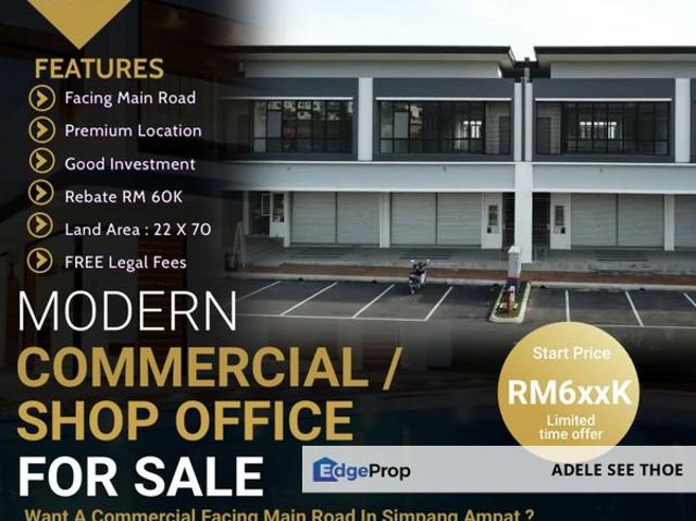 Shop for sale in Wellesley, Penang