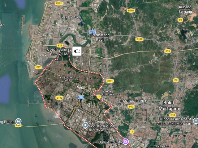 Warehouse for sale in Wellesley, Penang