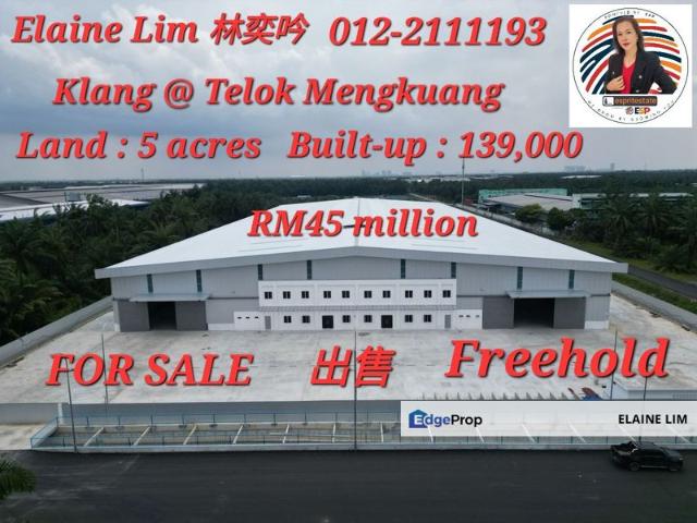 Warehouse for sale in Selangor